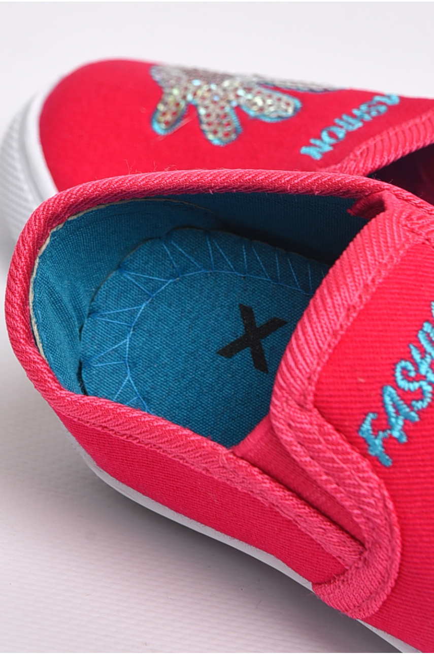 Мокасини дитячі для дівчинки рожевого кольору т13 183484