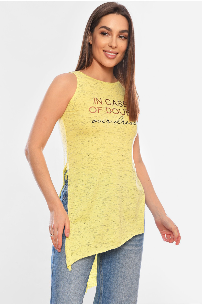 Туника женская желтого цвета 0313 183489