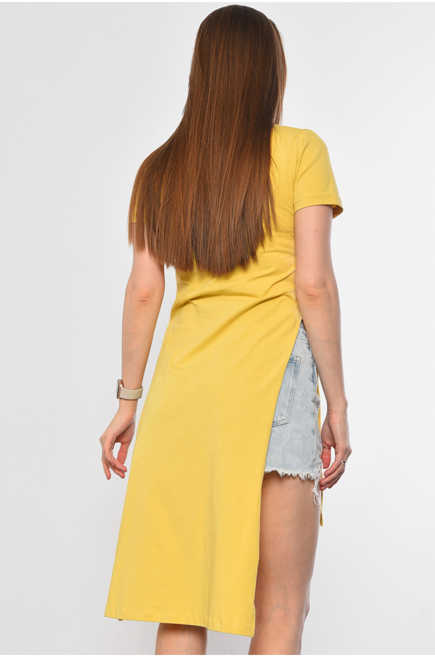 Туніка жіноча жовтого кольору 0312 183495 Туніка жіноча жовтого кольору 0312 183495