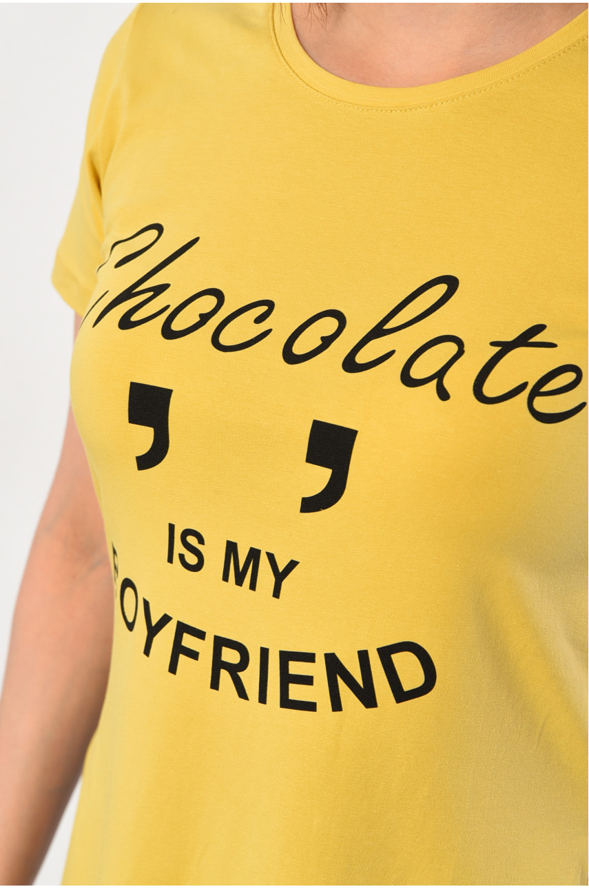 Туніка жіноча жовтого кольору 0312 183495 Туніка жіноча жовтого кольору 0312 183495