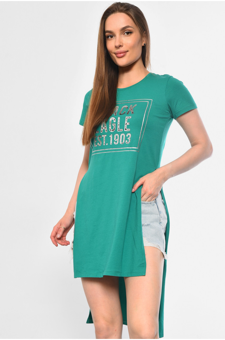 Туніка жіноча зеленого кольору 0312 183498 Туніка жіноча зеленого кольору 0312 183498