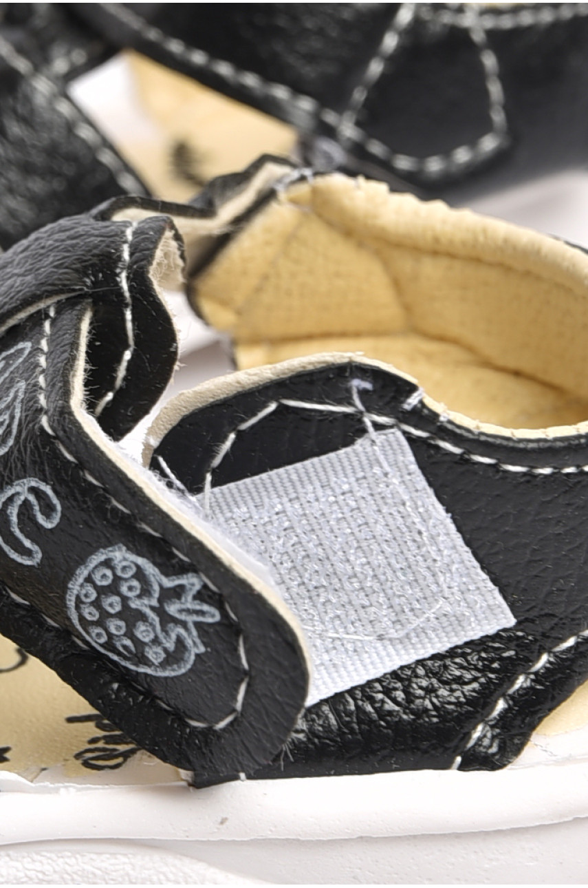 Сандалі дитячі для хлопчика чорного кольору а11 183501