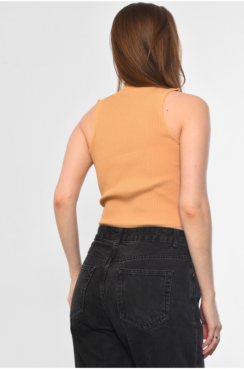 Майка жіноча бежевого кольору 183510