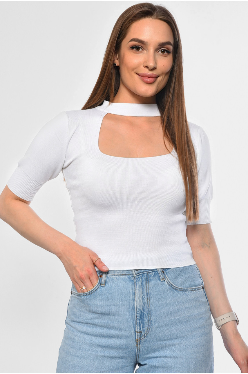 Жіноча футболка білого кольору 183516