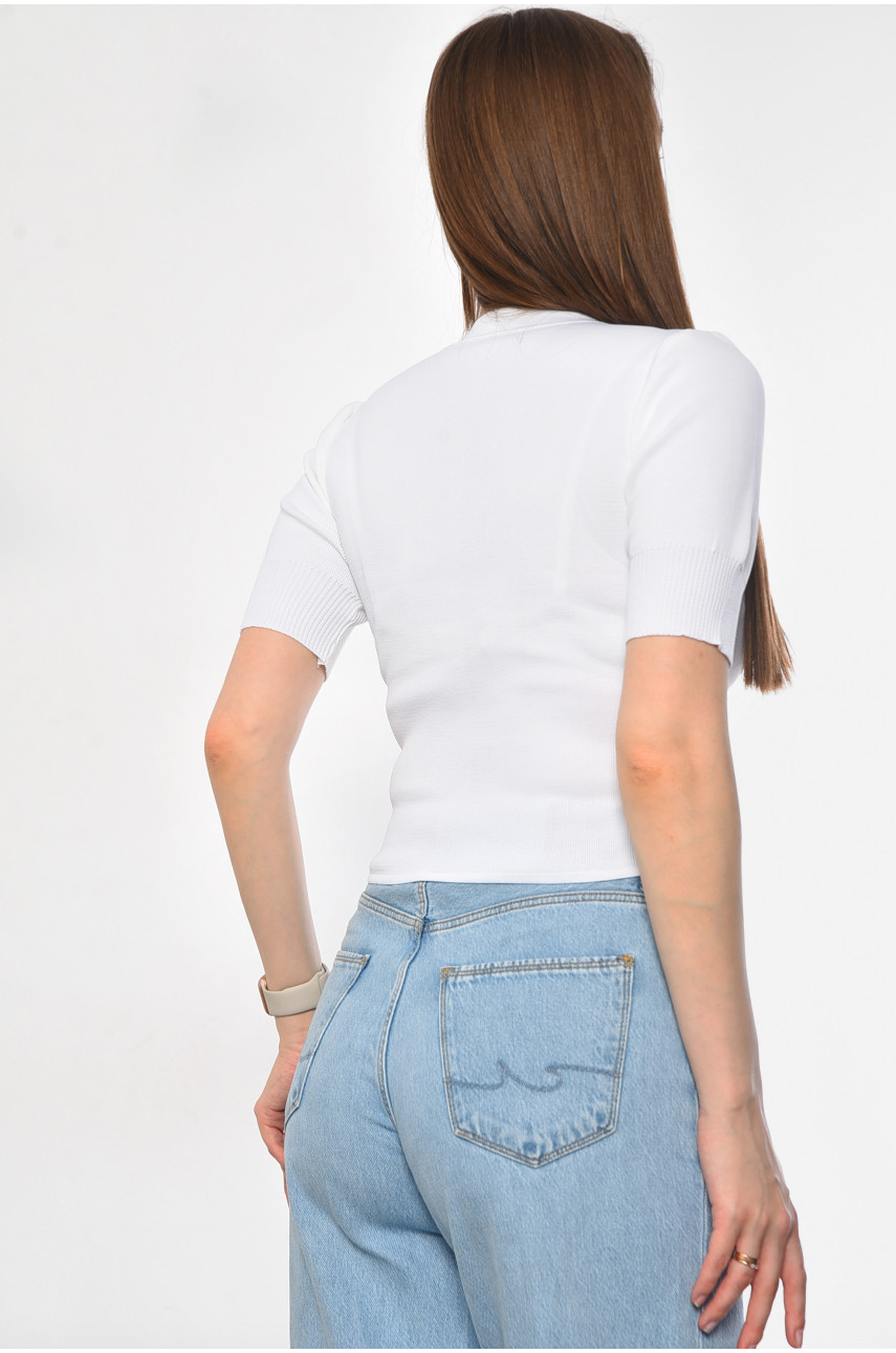 Жіноча футболка білого кольору 183516