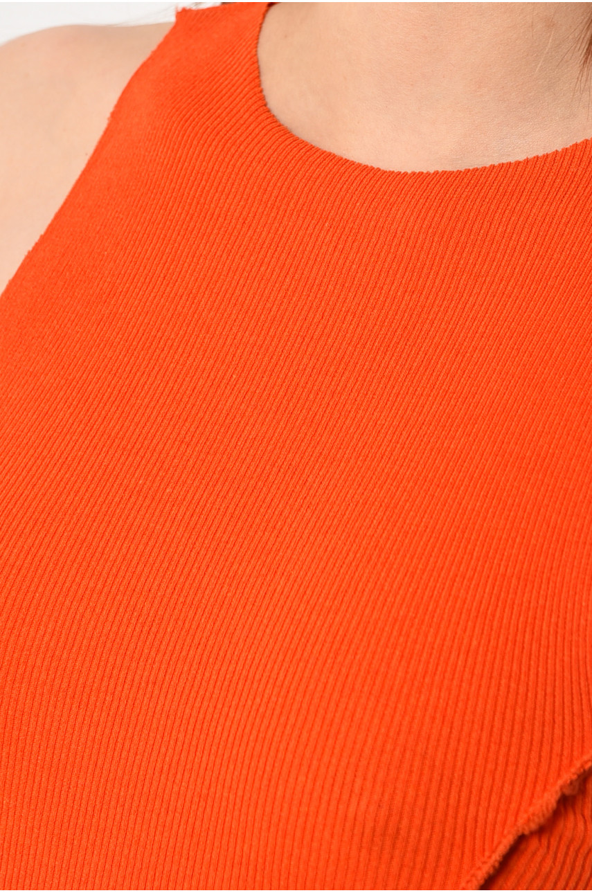 Платье женское оранжевого цвета 1252 183534 Платье женское оранжевого цвета 1252 183534