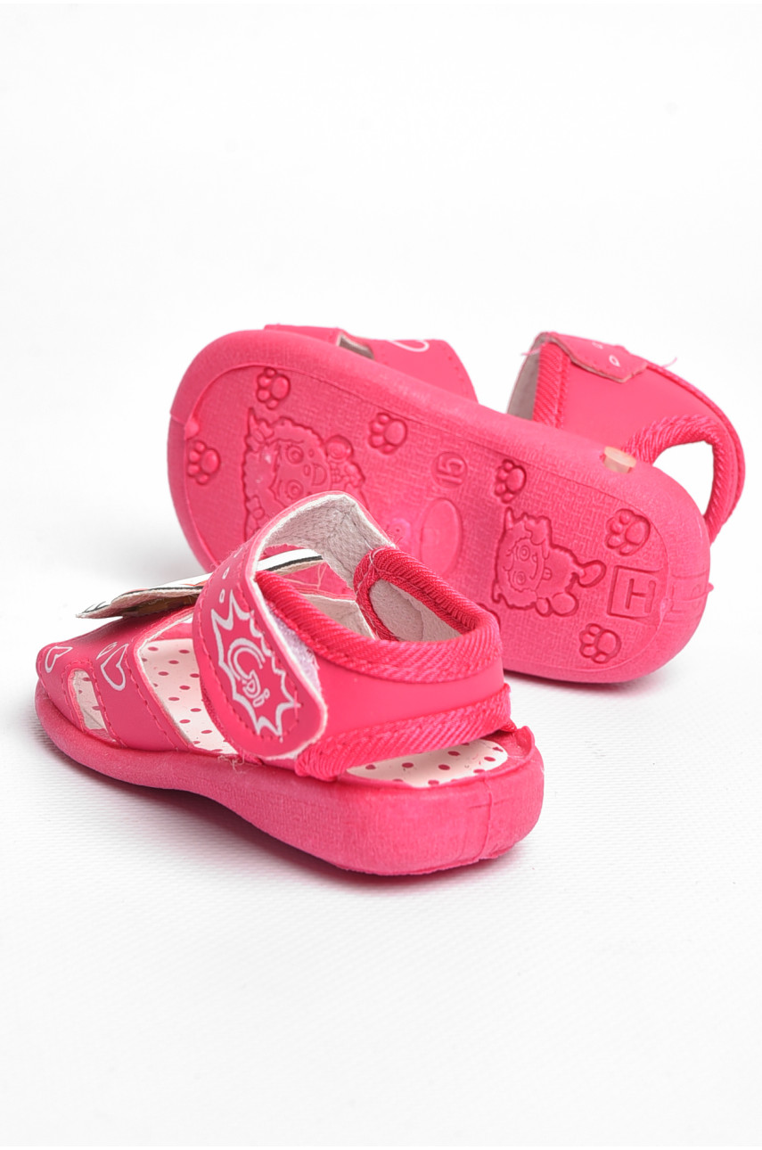Босоніжки дитячі для дівчинки рожевого кольору а55 183543