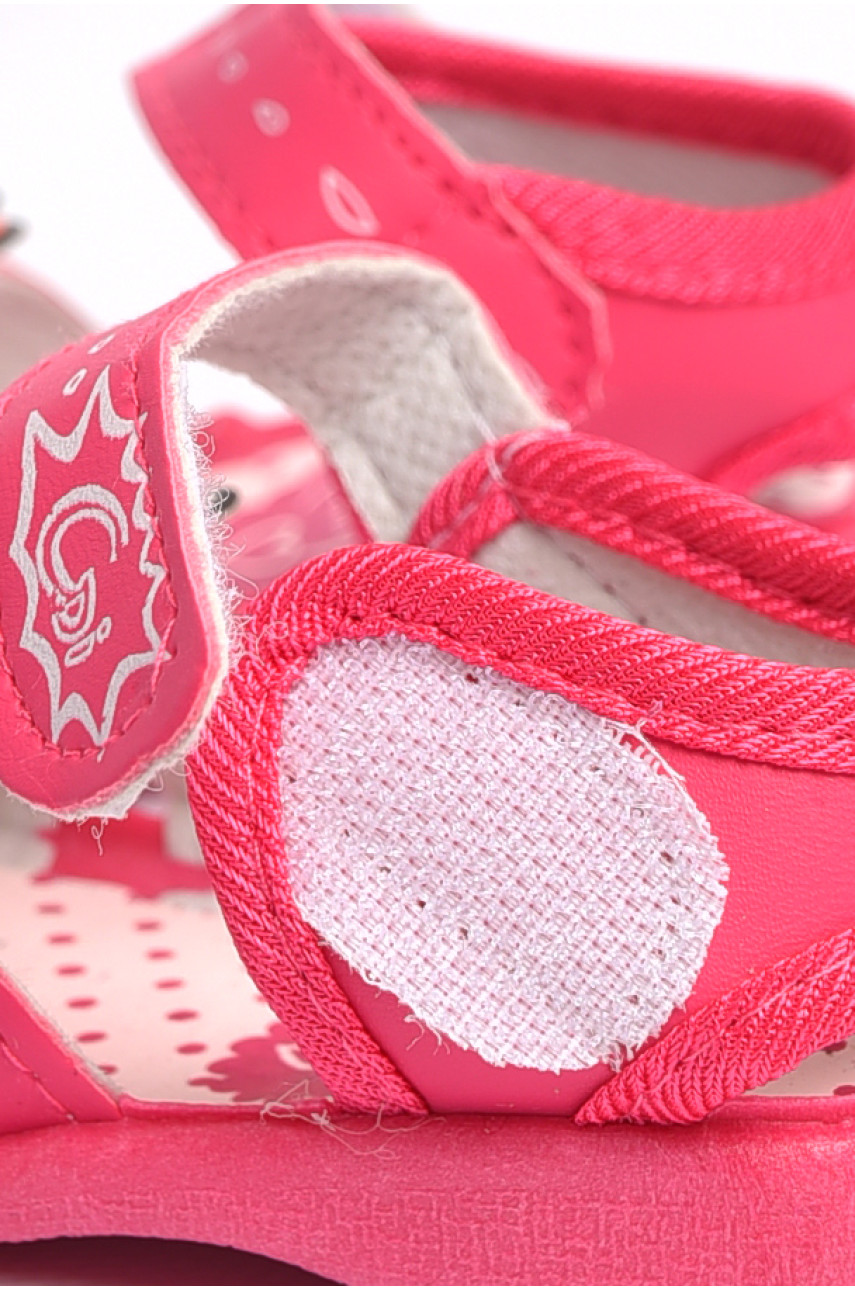 Босоніжки дитячі для дівчинки рожевого кольору а55 183543