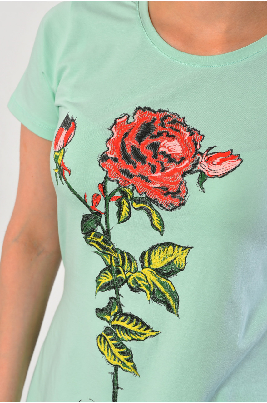 Туніка жіноча м'ятного кольору 0499 183572 Туніка жіноча м'ятного кольору 0499 183572