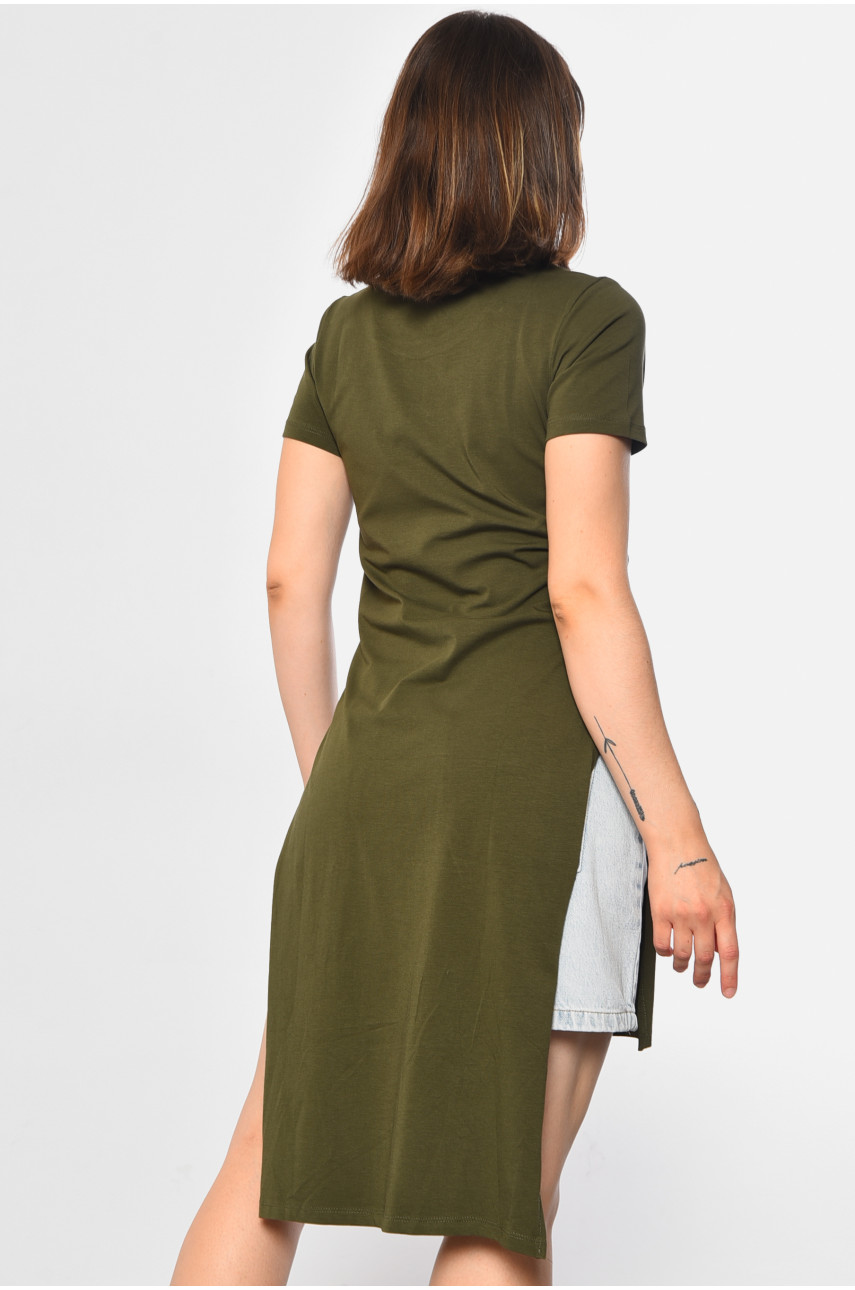 Туника женская цвета хаки 0499 183580 Туника женская цвета хаки 0499 183580