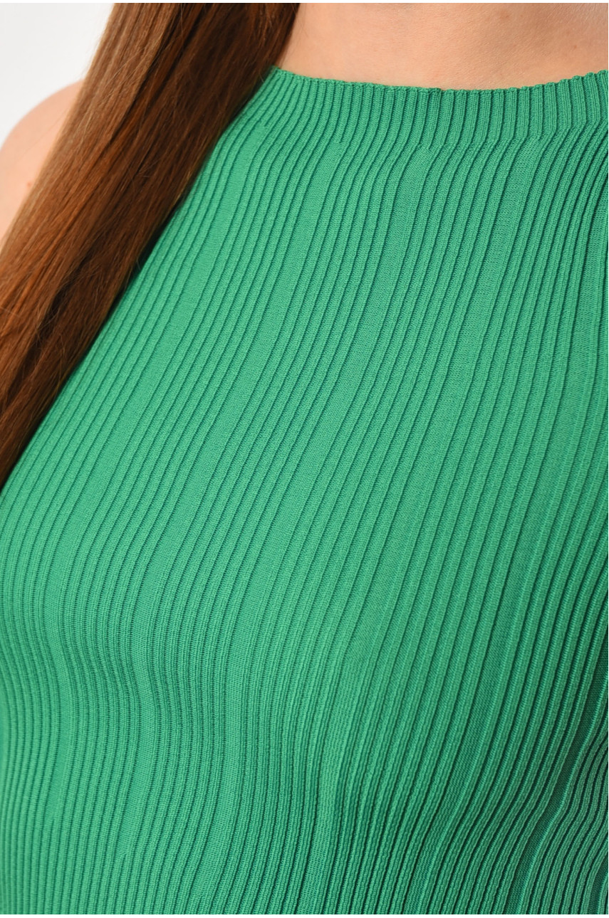 Майка-топ женская зеленого цвета 0224 183584