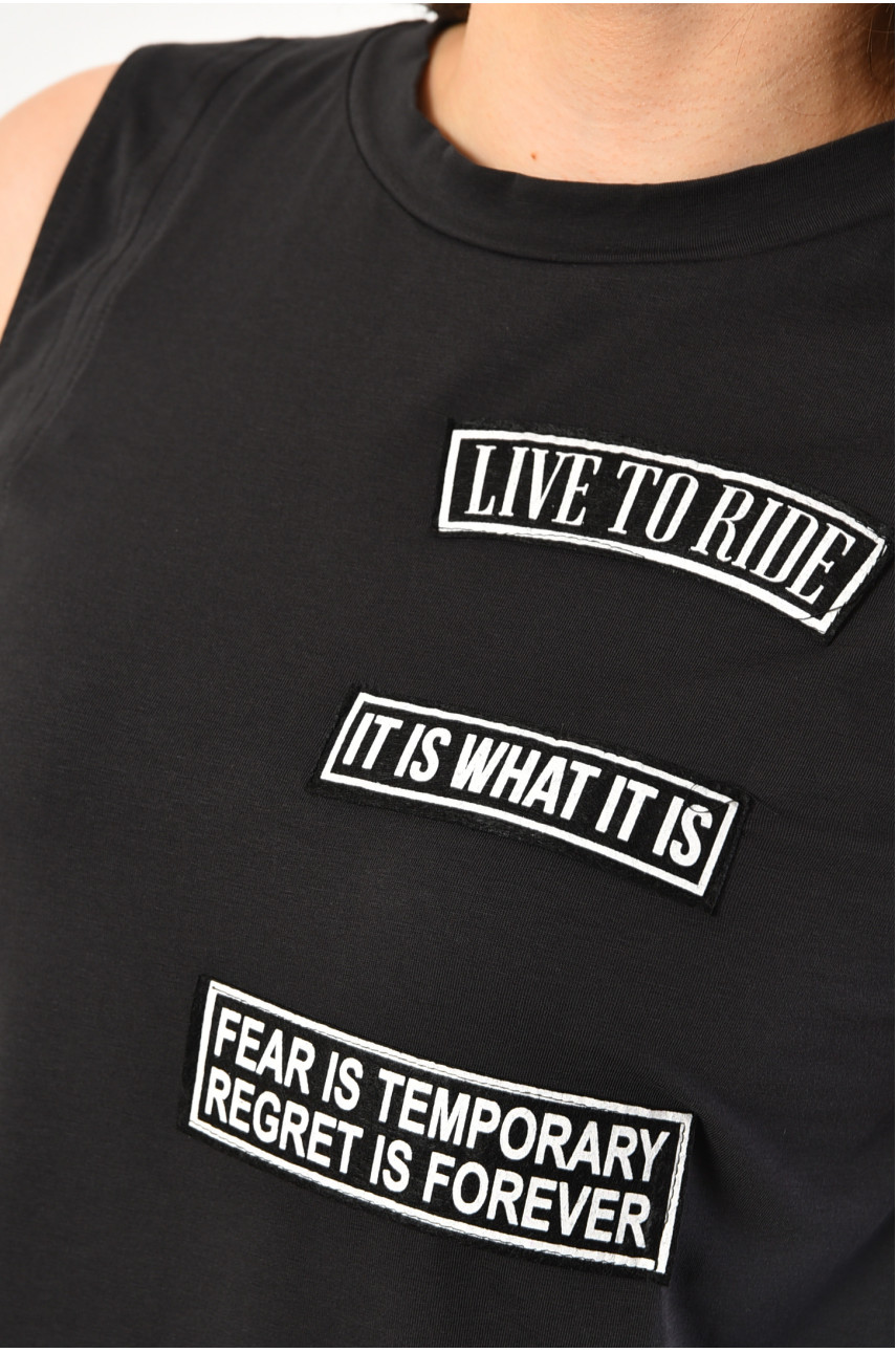 Туника женская графитового цвета 0541 183605 Туника женская графитового цвета 0541 183605