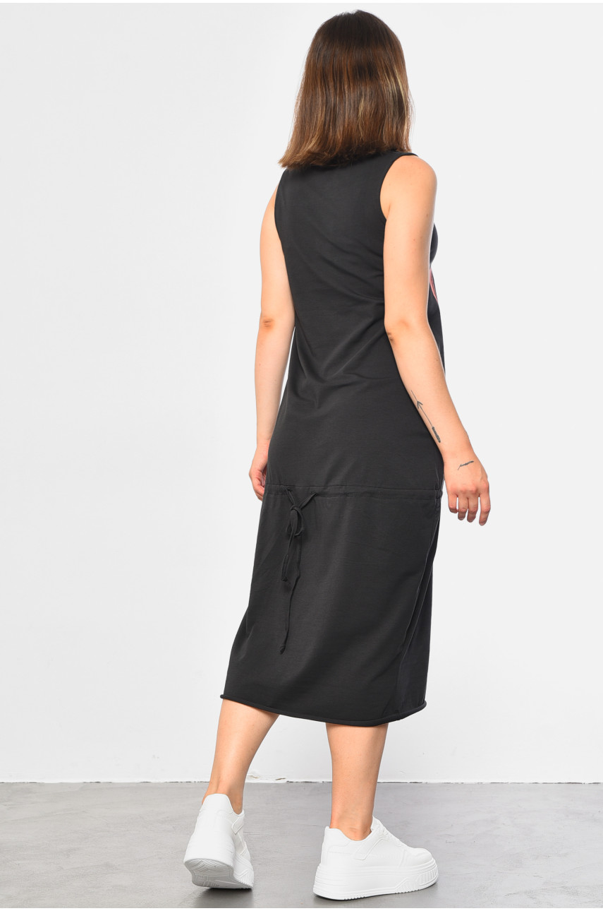 Платье женское графитового цвета 0542 183632 Платье женское графитового цвета 0542 183632