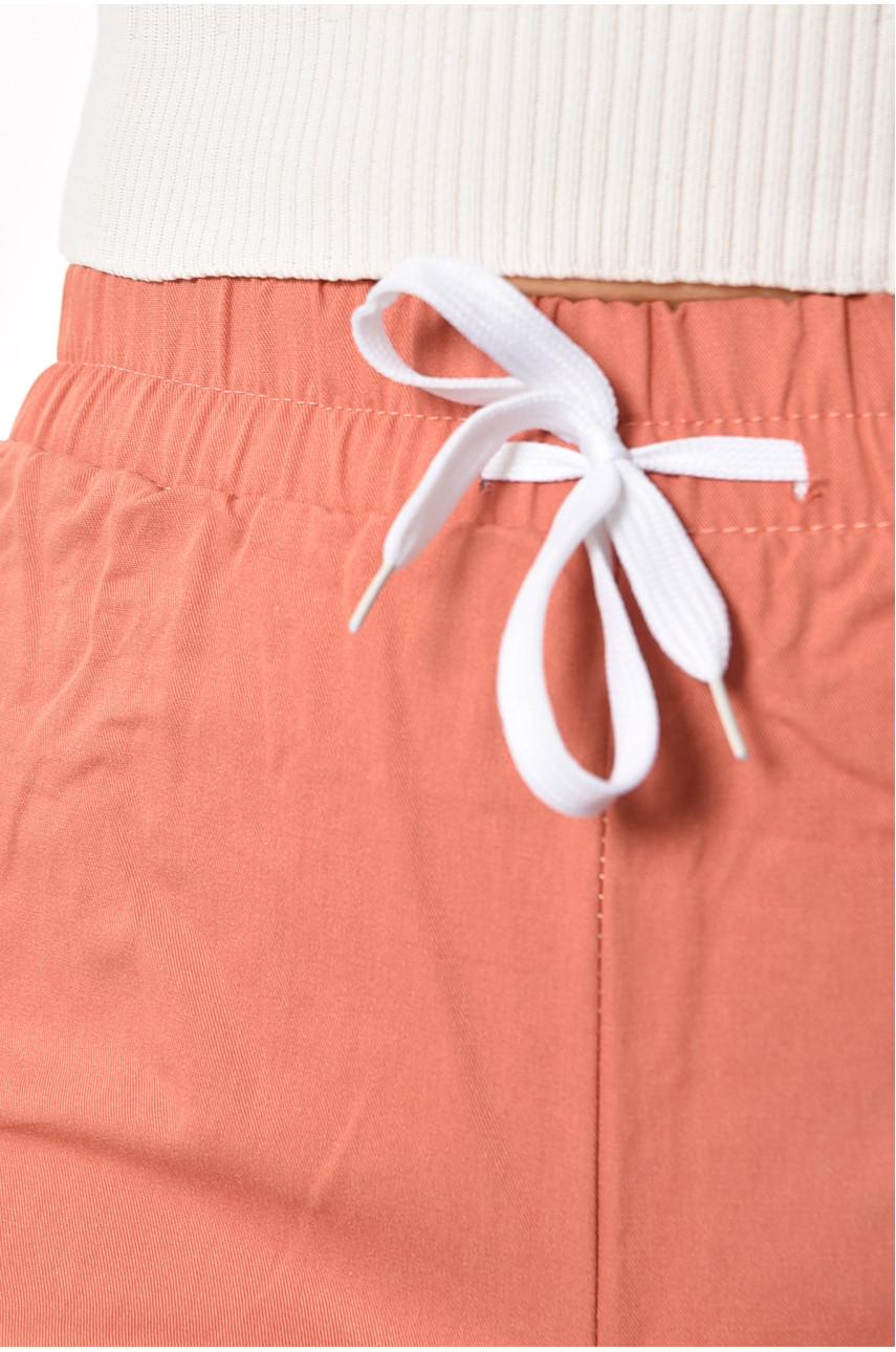 Шорты женские темно-розового цвета 015 183659