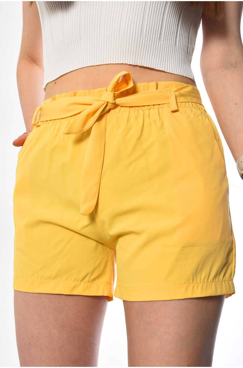 Шорты женские оранжевого цвета 3198 183681 Шорты женские оранжевого цвета 3198 183681