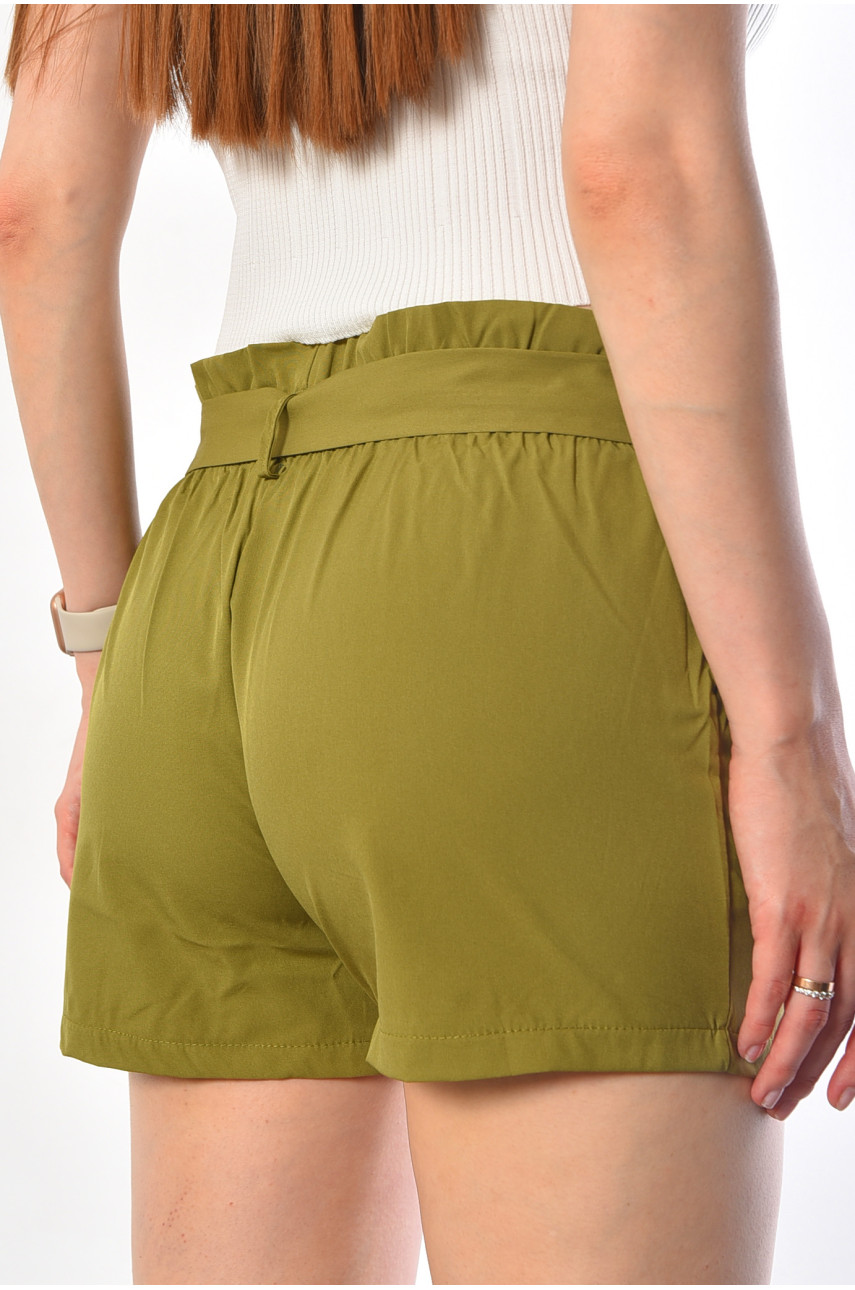 Шорты женские цвета хаки 3198 183686