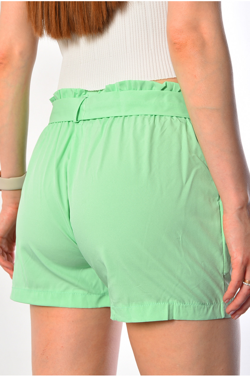 Шорты женские мятного цвета 3198 183687