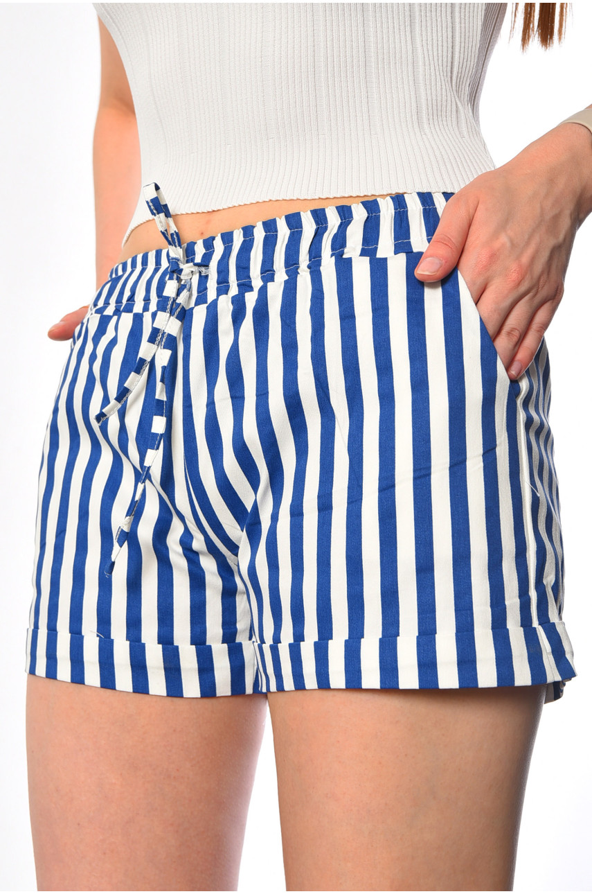 Шорти жіночі синього кольору 7164 183722 Шорти жіночі синього кольору 7164 183722