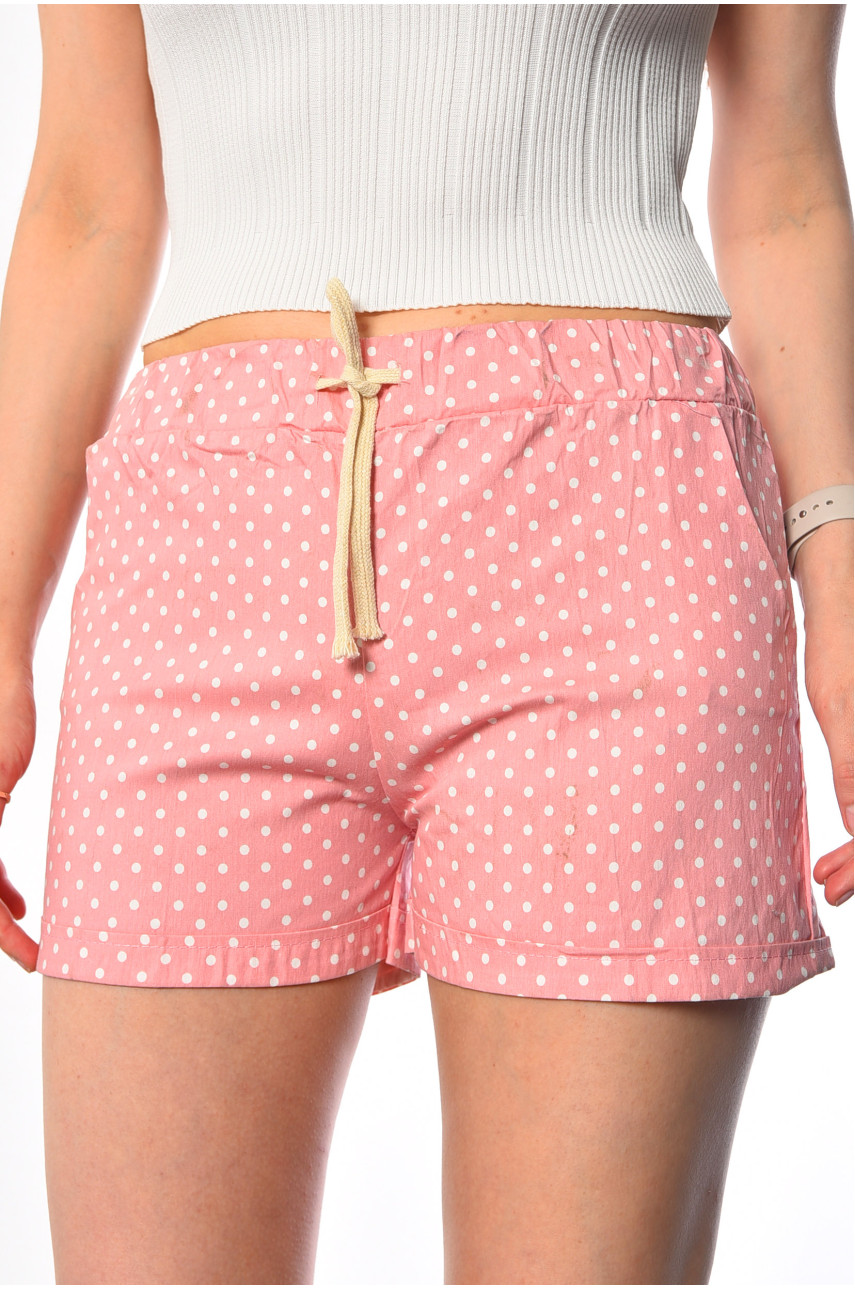 Шорти жіночі рожевого кольору 301 183728 Шорти жіночі рожевого кольору 301 183728