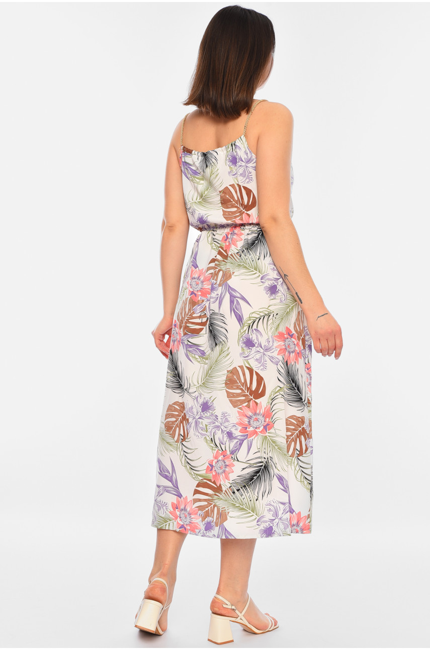 Сарафан жіночий білого кольору 1303 183823 Сарафан жіночий білого кольору 1303 183823