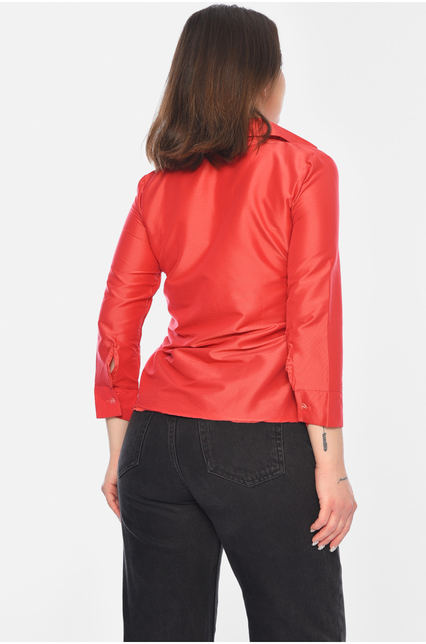 Рубашка женская кораллового цвета 1467 183828