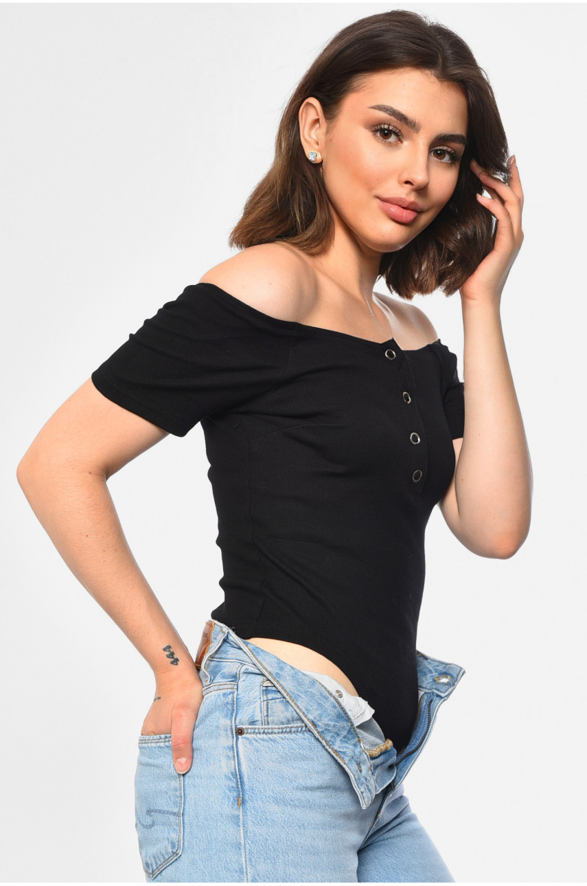 Боди женское черного цвета 680 183866