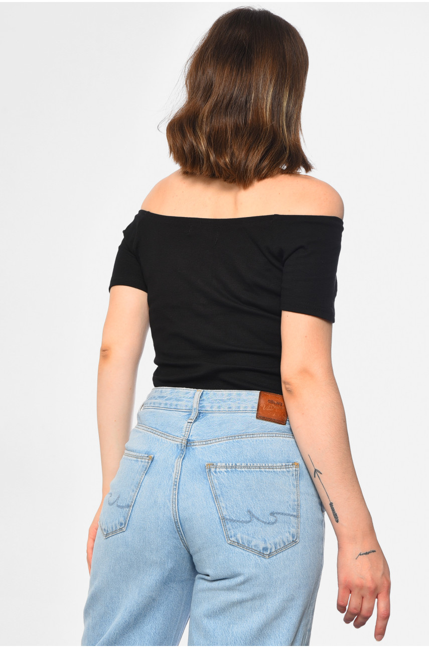 Боди женское черного цвета 680 183866