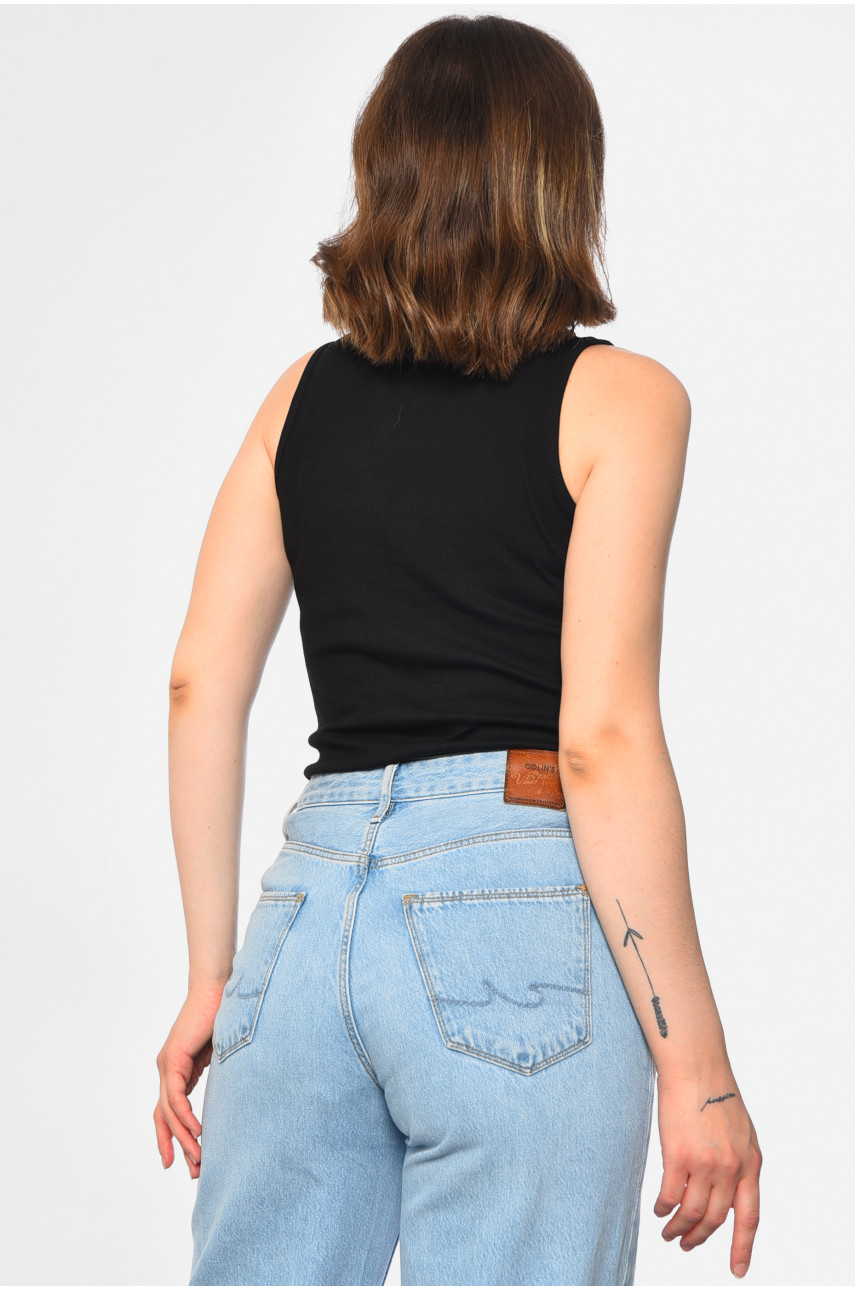 Боди женское черного цвета 681 183869 Боди женское черного цвета 681 183869