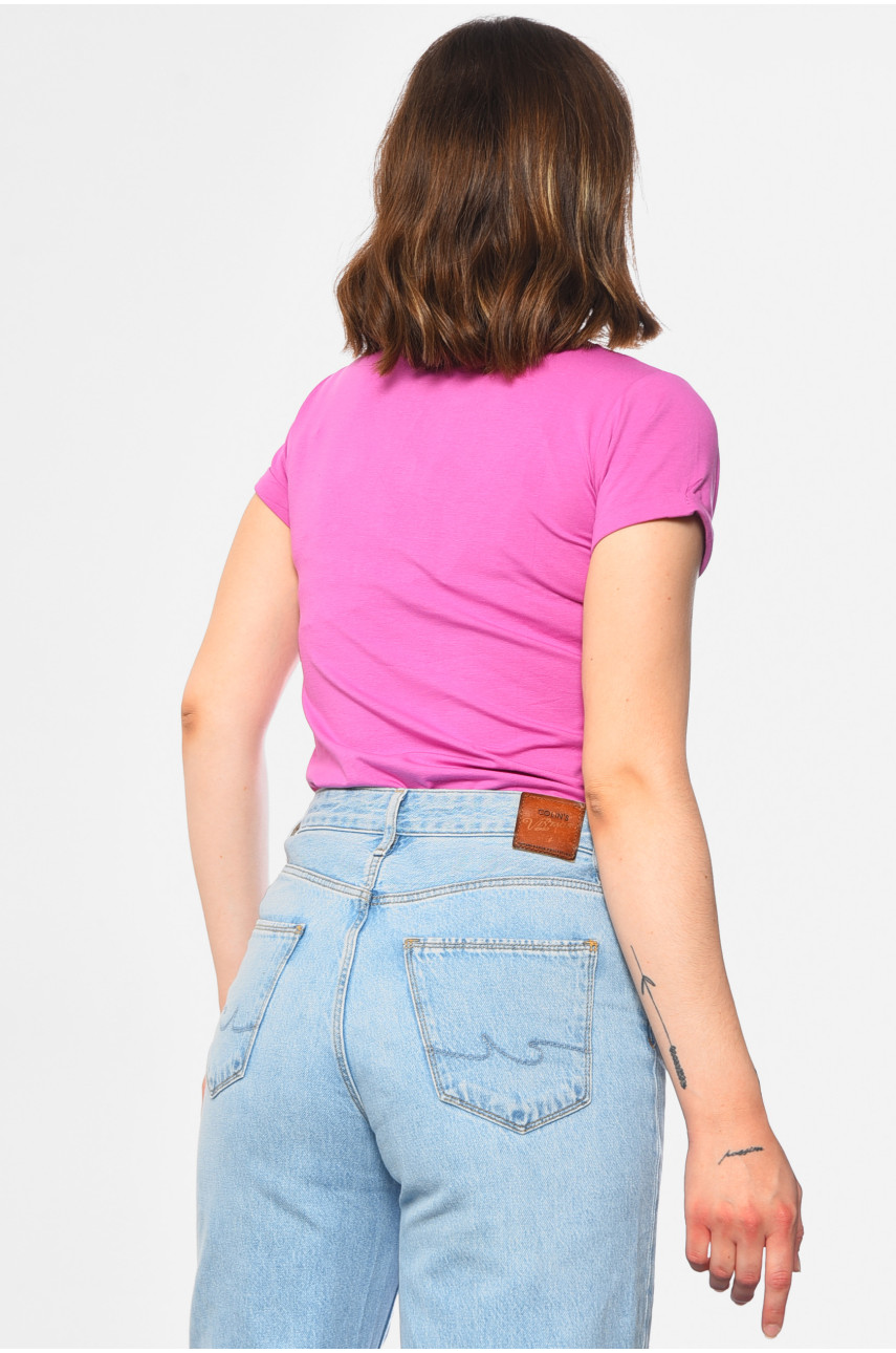 Боди женское розового цвета 07 183880