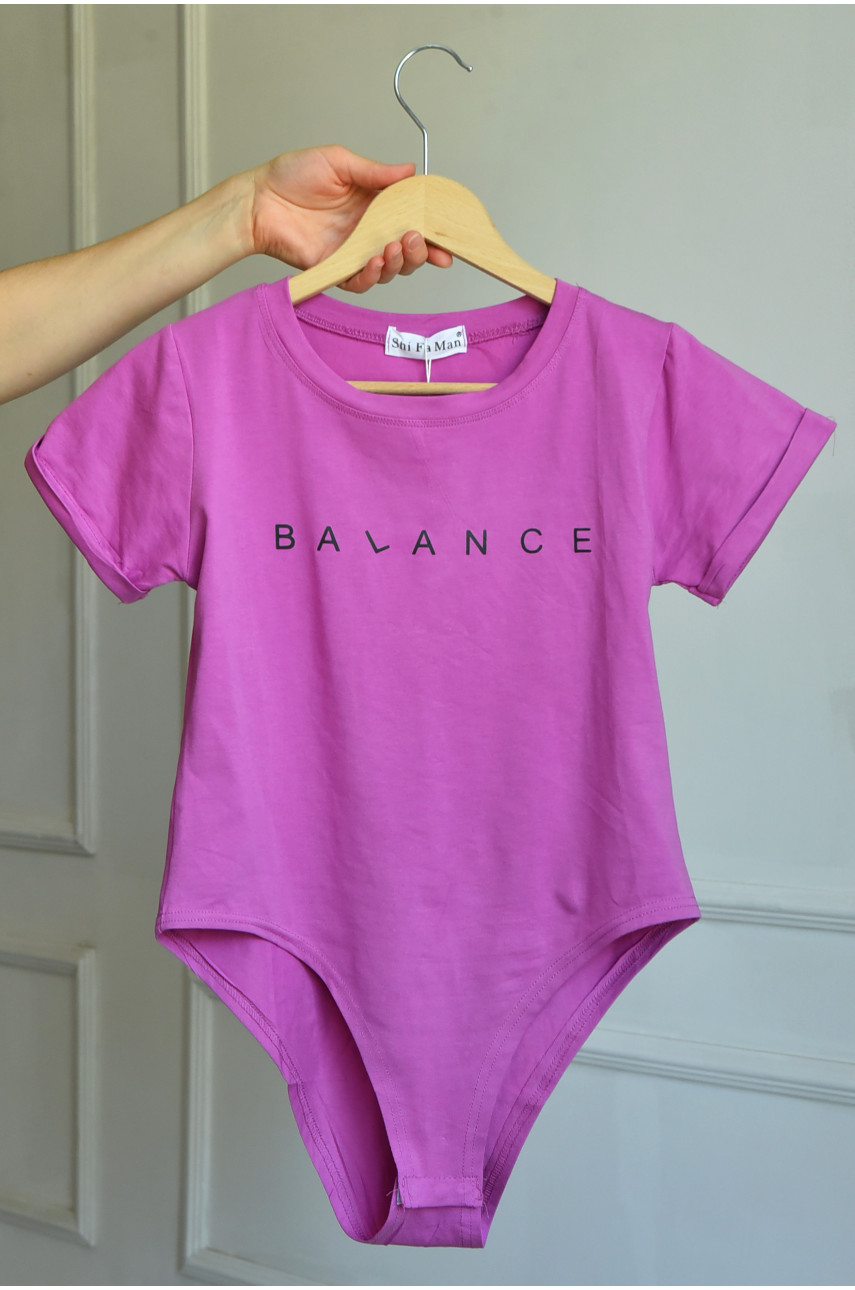 Боди женское розового цвета 07 183880