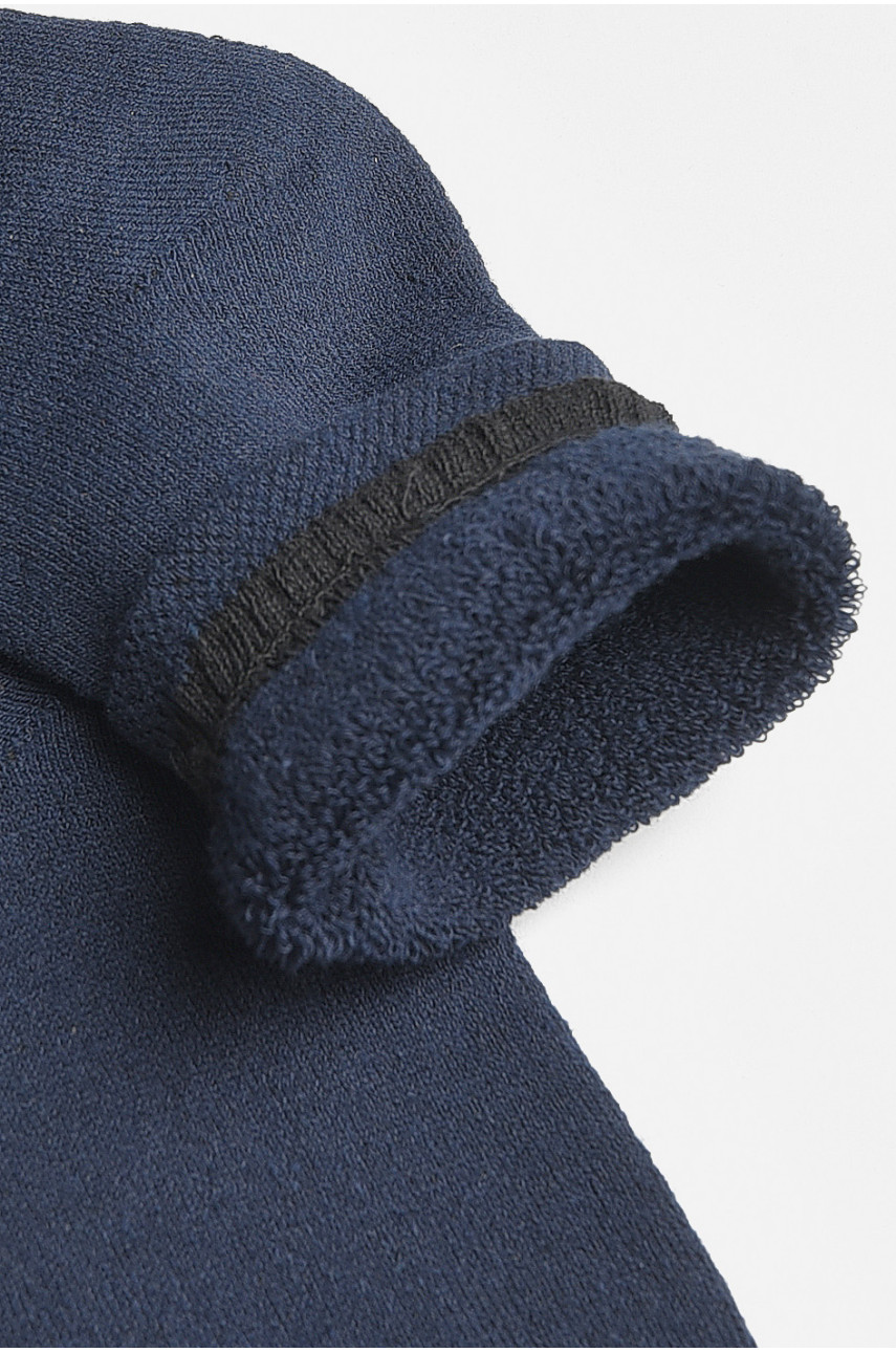 Носки мужские махровые темно-синего цвета 183958 Носки мужские махровые темно-синего цвета 183958