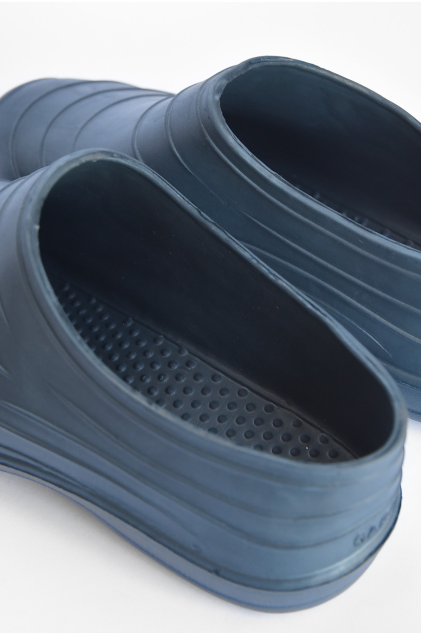 Калоші чоловічі темно-зеленого кольору б-07 183977