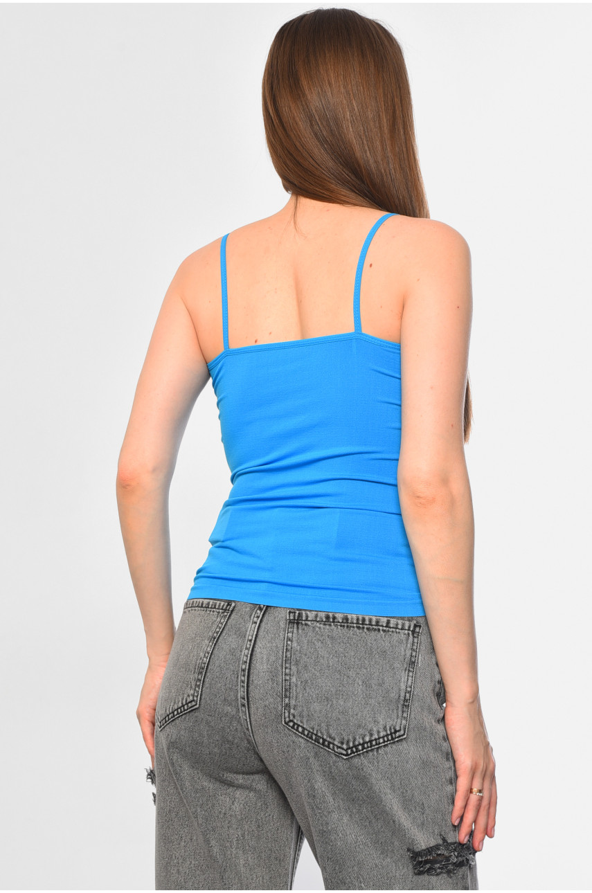 Майка женская голубого цвета 2008 184010