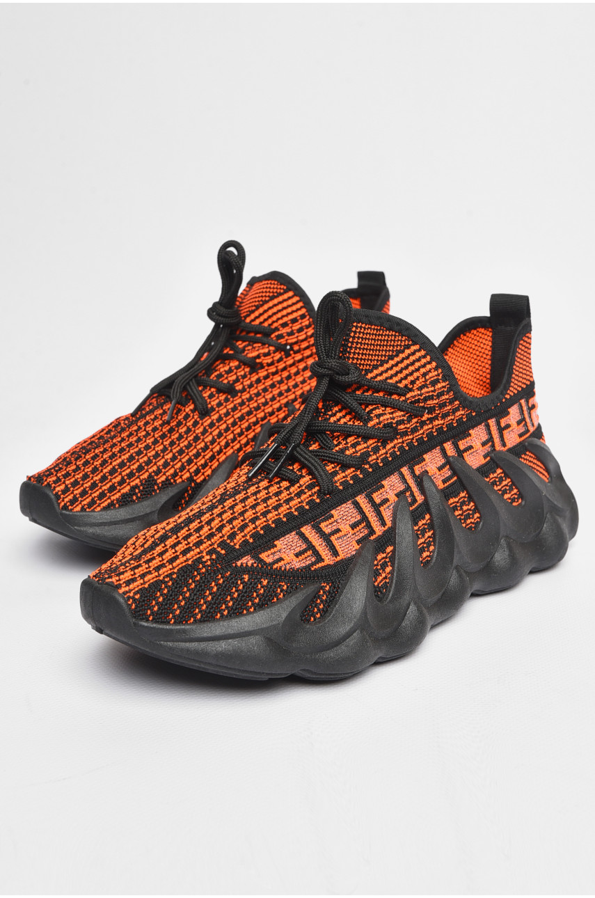 Кроссовки мужские черно-красного цвета на шнуровке U340-2 184032 Кроссовки мужские черно-красного цвета на шнуровке U340-2 184032