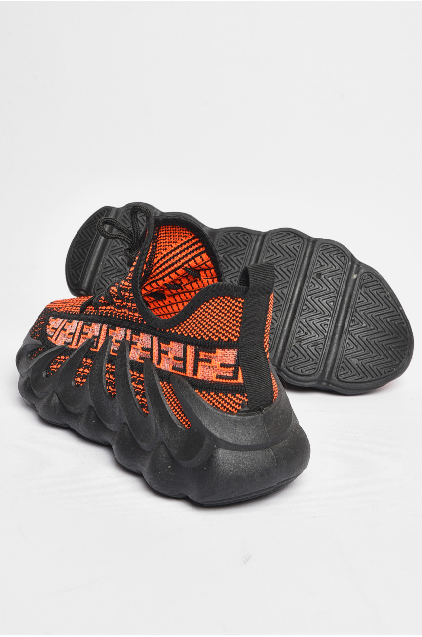 Кроссовки мужские черно-красного цвета на шнуровке U340-2 184032 Кроссовки мужские черно-красного цвета на шнуровке U340-2 184032