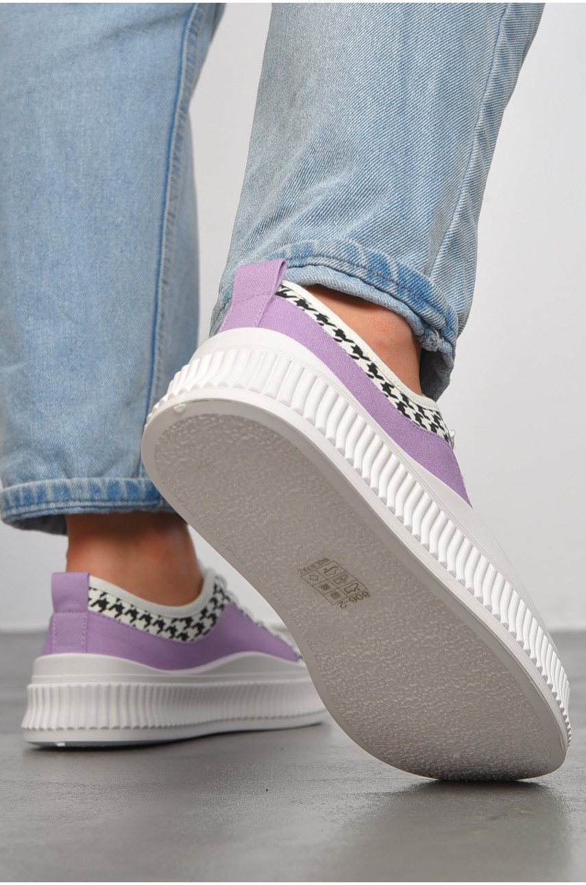 Кеди жіночі бежевого кольору на шнурівці текстиль 808-3 184107