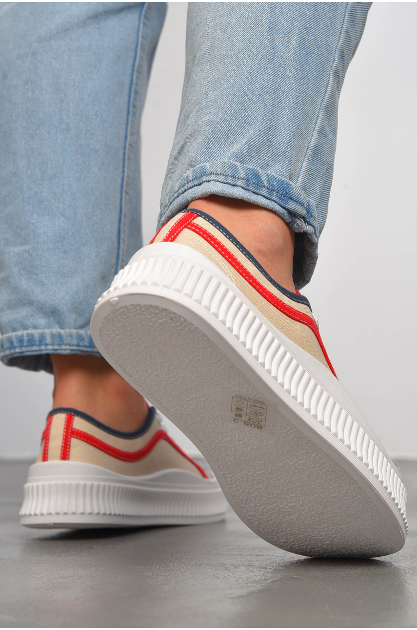 Кеди жіночі бузкового кольору на шнурівці текстиль 806-4 184114 Кеди жіночі бузкового кольору на шнурівці текстиль 806-4 184114