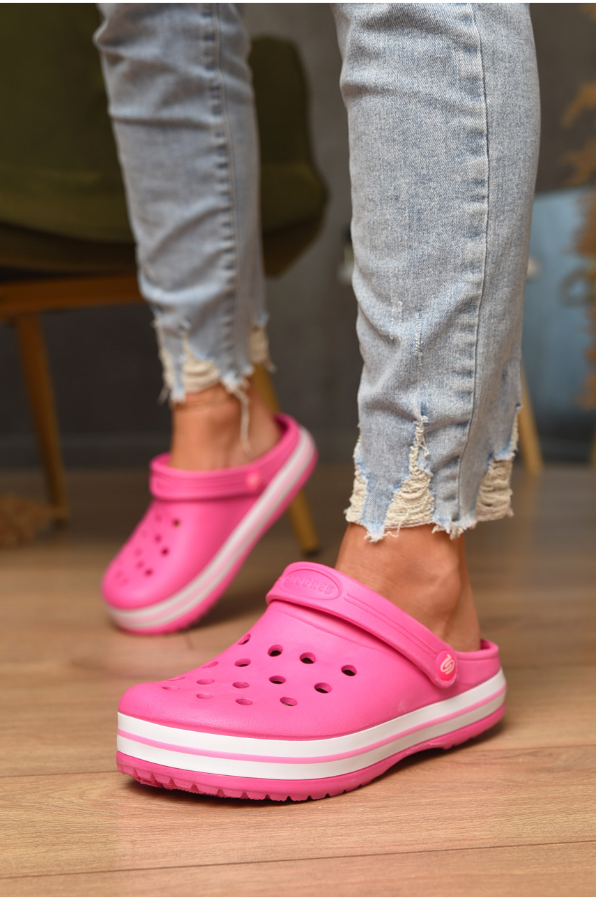 Кроксы женские розового цвета 324 184120
