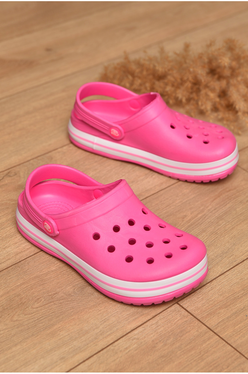 Кроксы женские розового цвета 324 184120 Кроксы женские розового цвета 324 184120