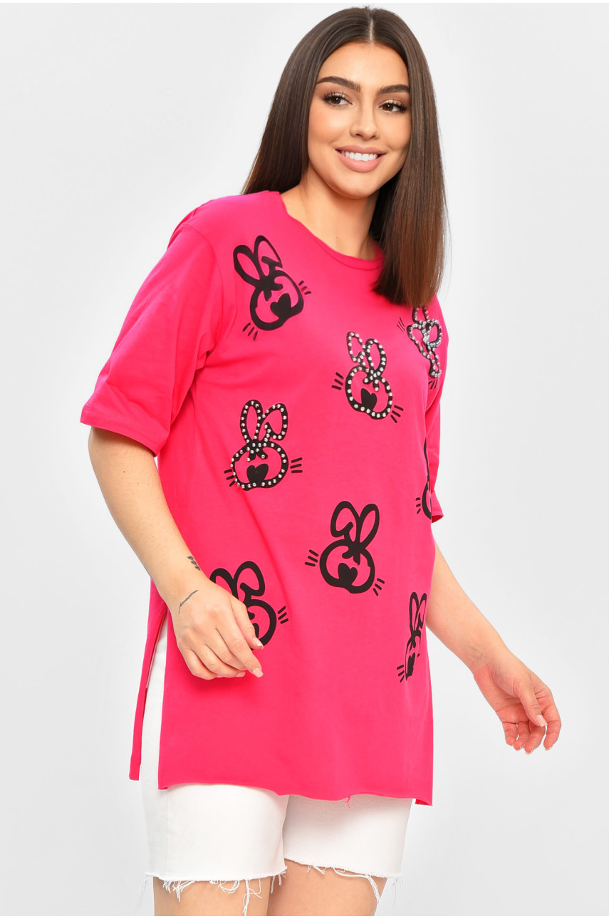 Футболка женская розового цвета 0038 184128 Футболка женская розового цвета 0038 184128