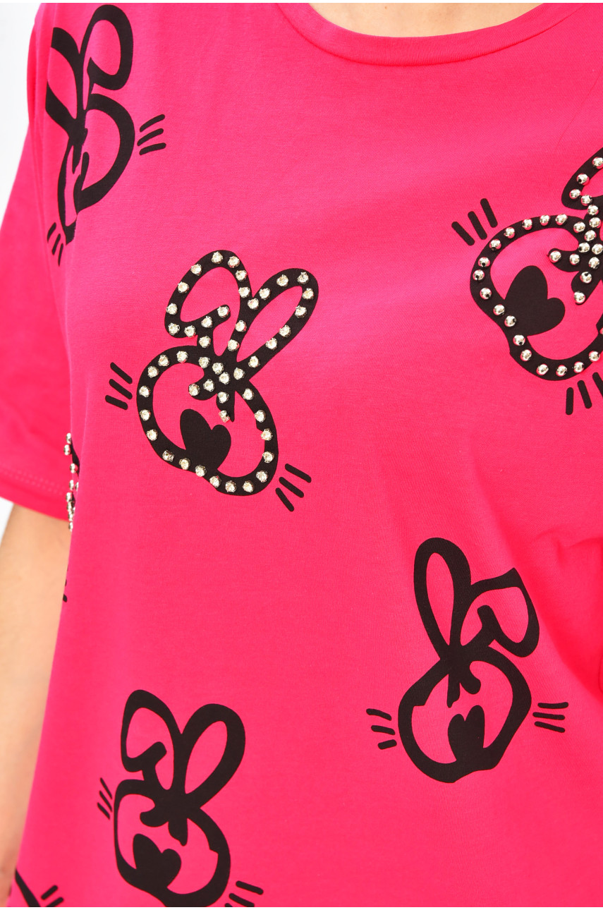 Футболка женская розового цвета 0038 184128 Футболка женская розового цвета 0038 184128