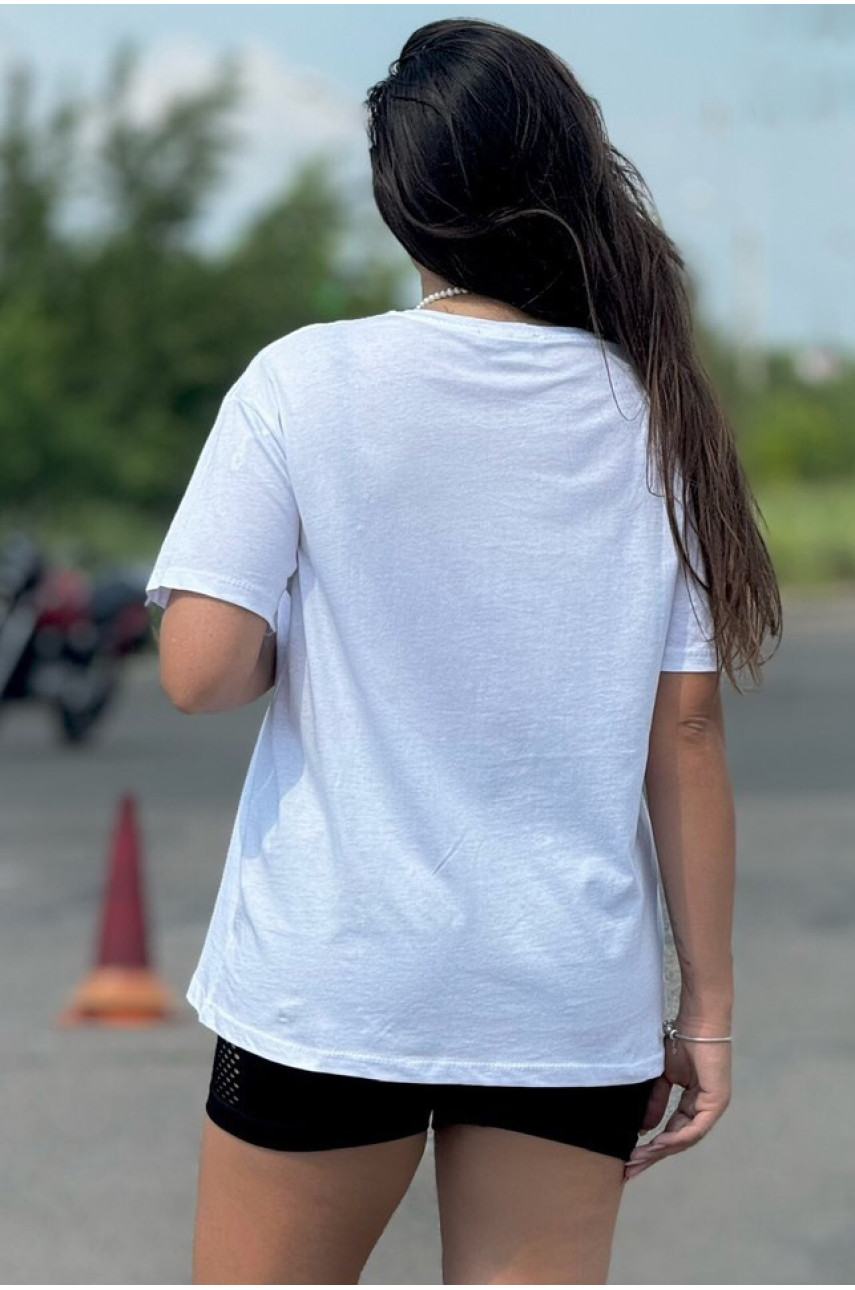 Футболка женская белого цвета 0041 184131 Футболка женская белого цвета 0041 184131