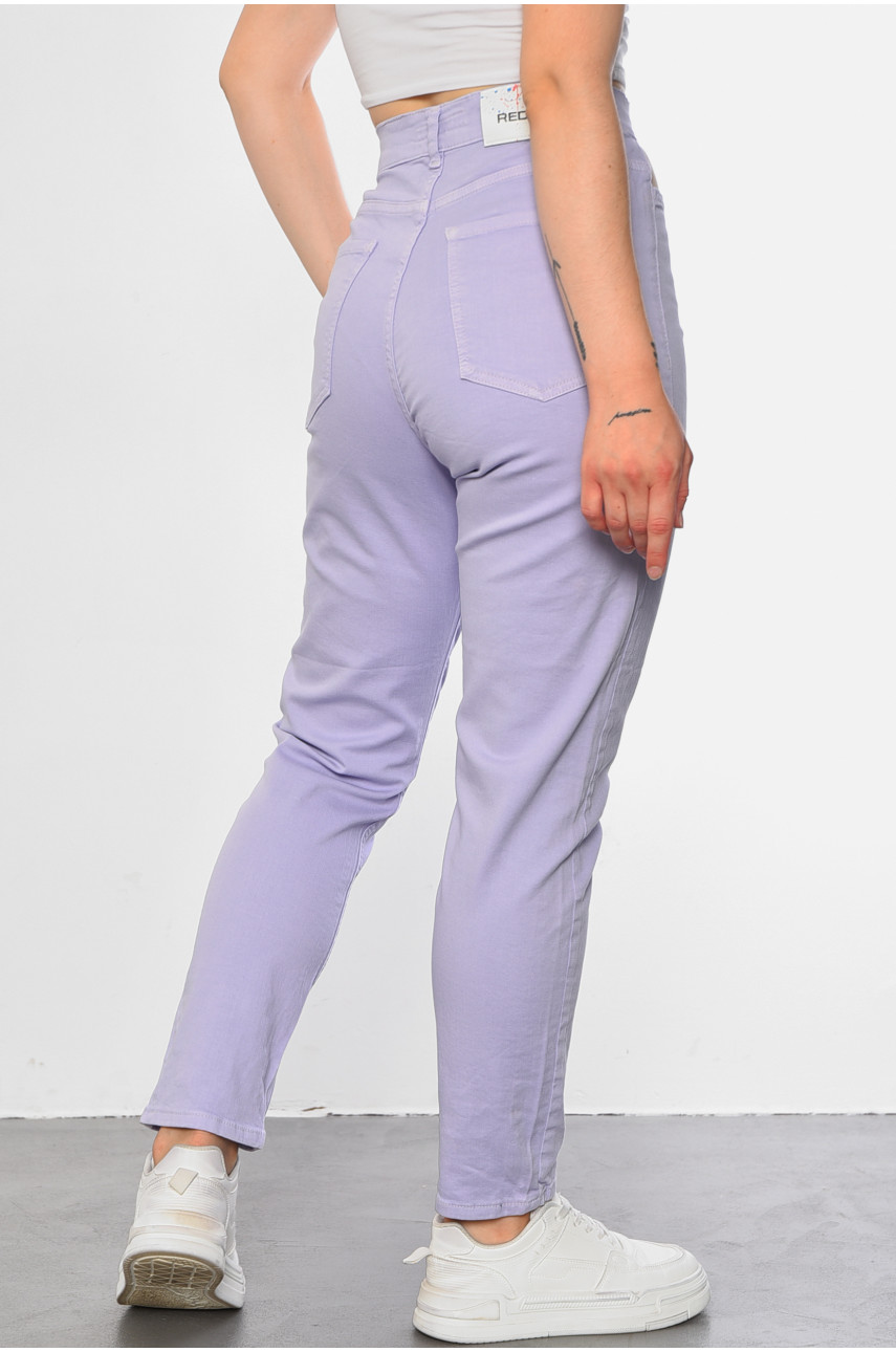 Джинсы женские сиреневого цвета 639 184142