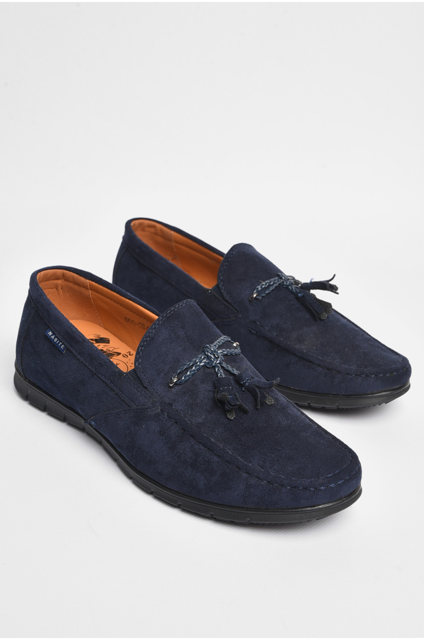 Туфли мужские темно-синего цвета D68-3В 184201