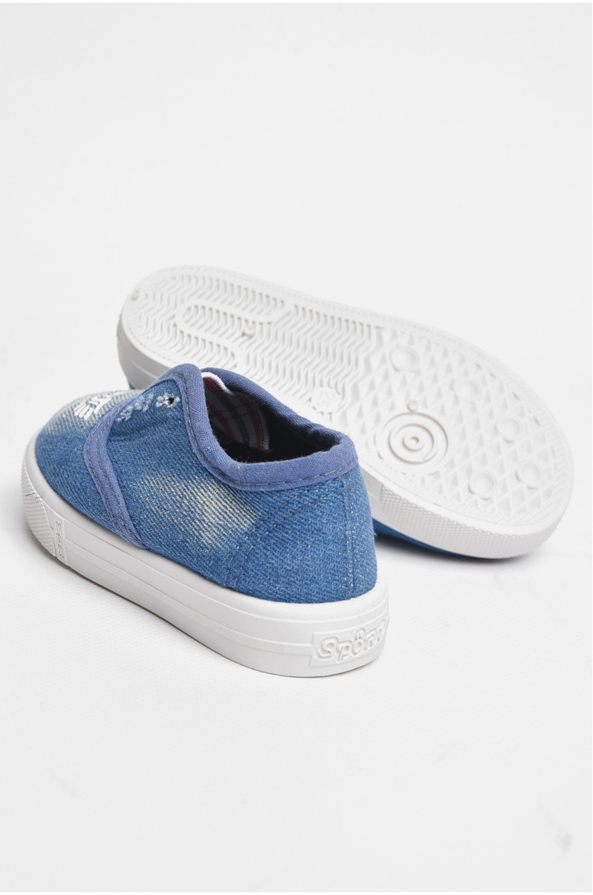 Мокасини дитячі темно-синього кольору в750 184235