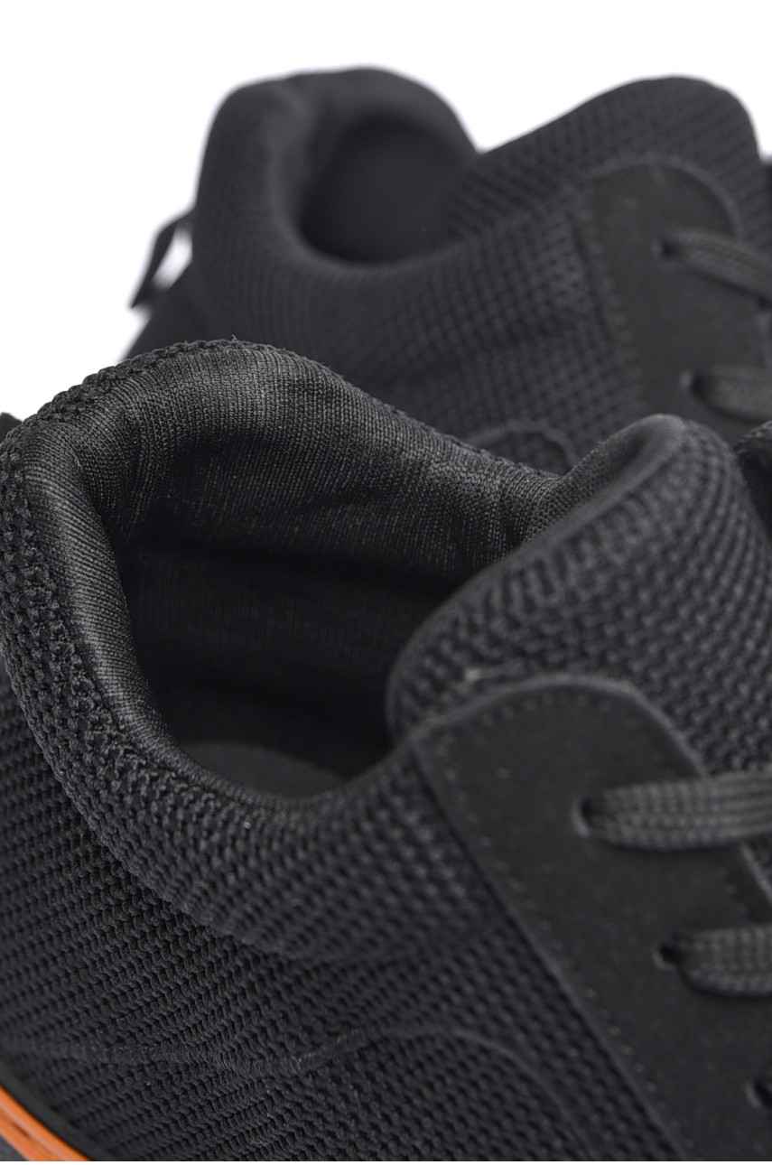 Ботинки мужские  демисезонные черного цвета 346 184245