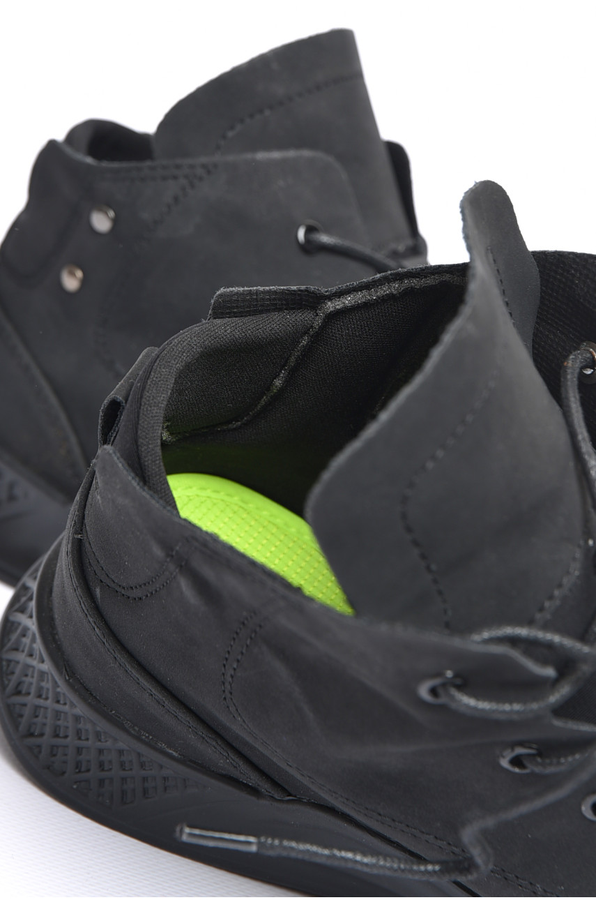 Ботинки мужские  демисезонные черного цвета к28-в297-1 184246