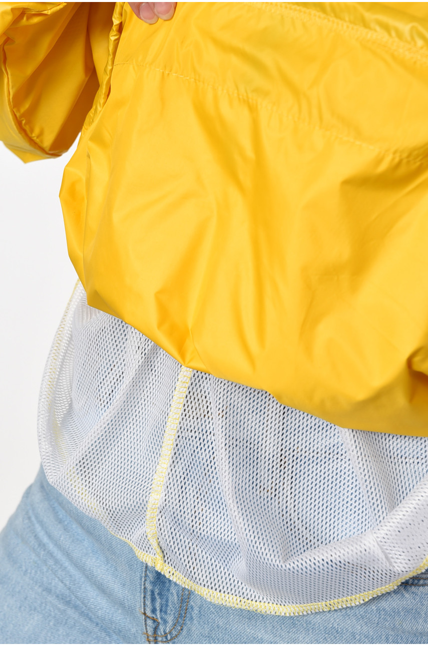Анорак жіночий жовтого кольору 127 184257 Анорак жіночий жовтого кольору 127 184257