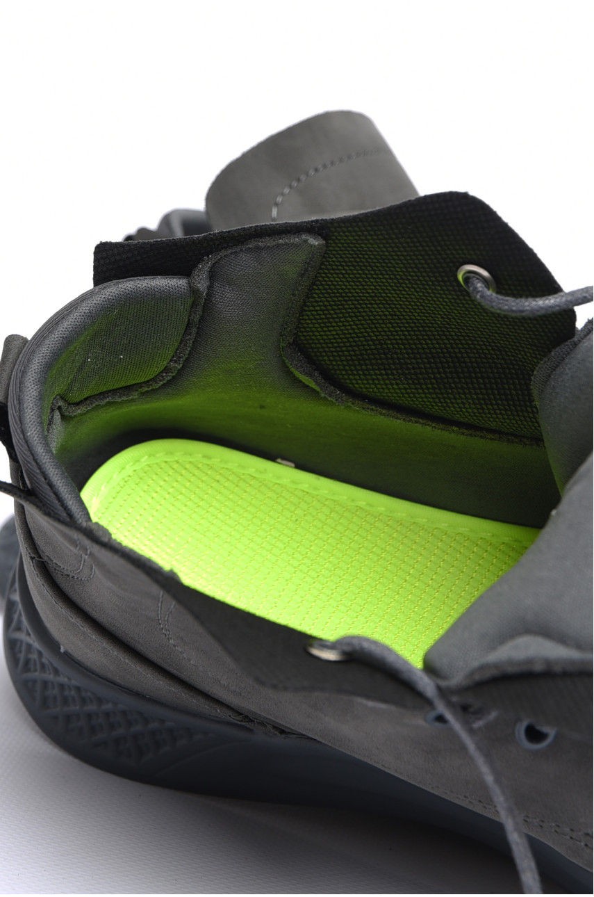 Ботинки мужские  демисезонные серого цвета к28-в297-1 184268