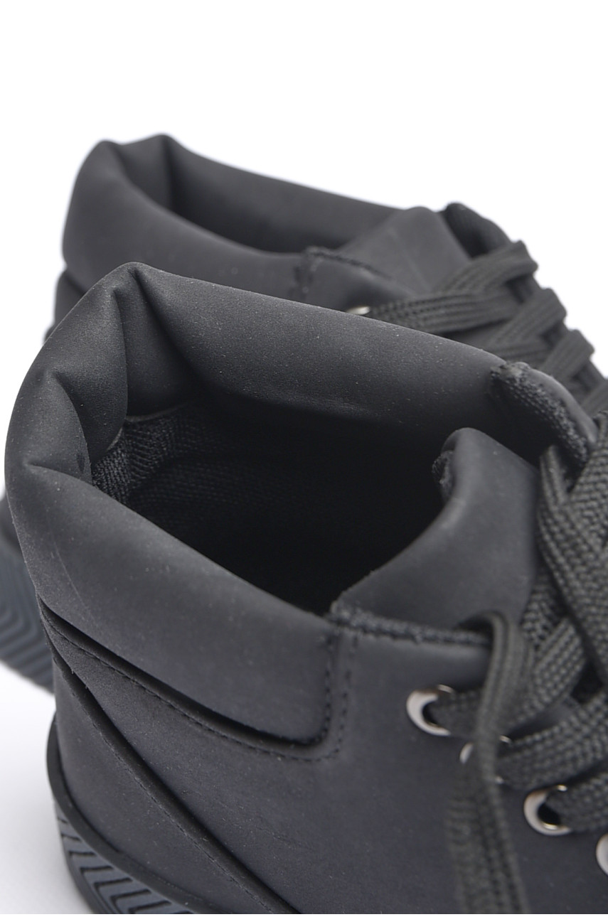 Черевики чоловічі демісезонні чорного кольору к29-307-1 184312